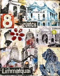 Marion Duschletta: Zürich Collage Spring Colors ZH4206