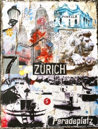 Marion Duschletta: Zürich Collage Spring Colors ZH4212