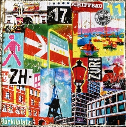 Marion Duschletta: Zürich Collage 1402