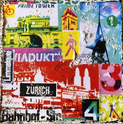 Marion Duschletta: Zürich Collage 1409