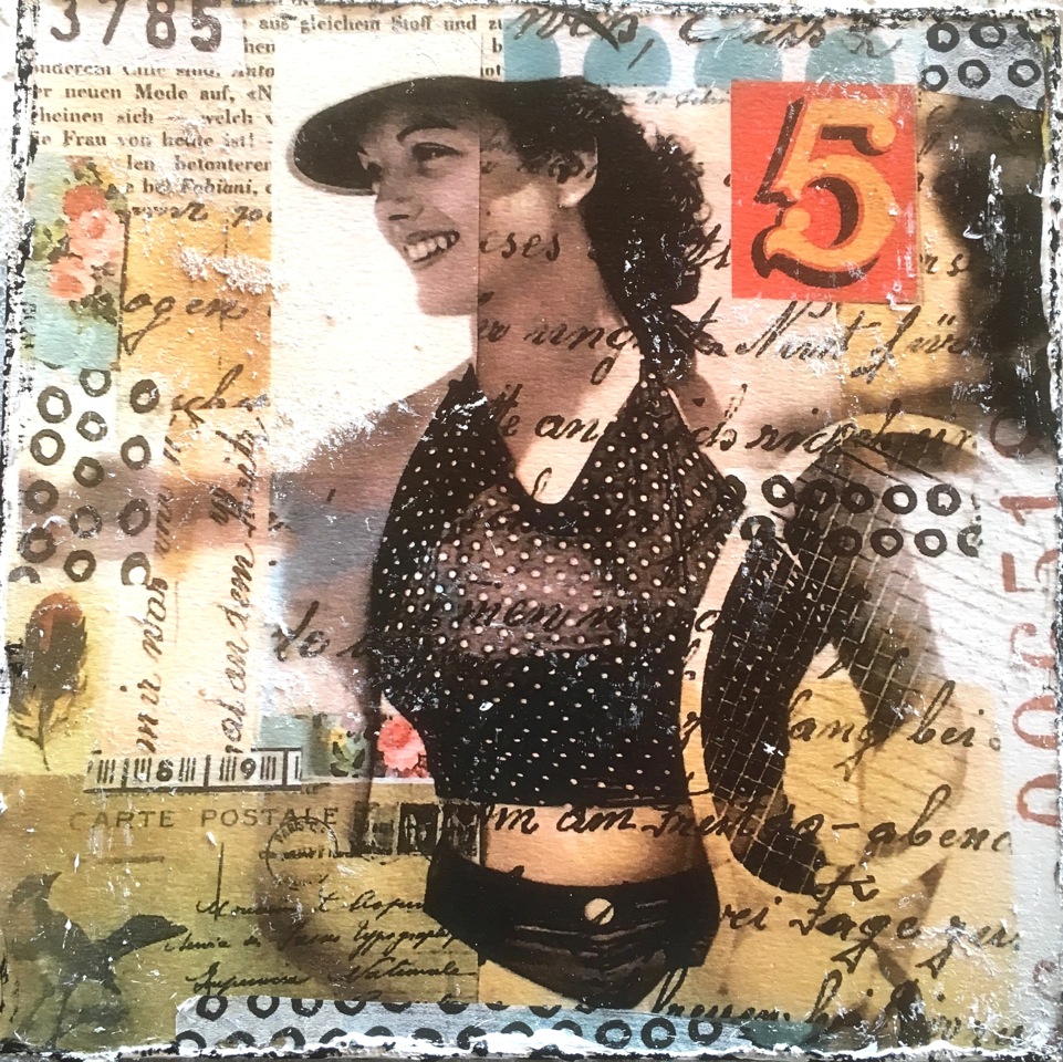 Marion Duschletta: Vintage Blossom Nr. 1093 original