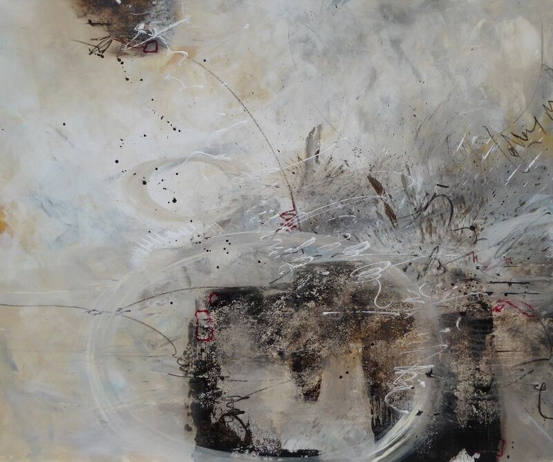 Ausbrechen 2020 – Sara Capretti, Mixed Media on Canvas