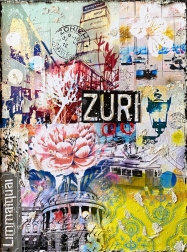 Marion Duschletta: Zürich Collage Spring Colors ZH4215