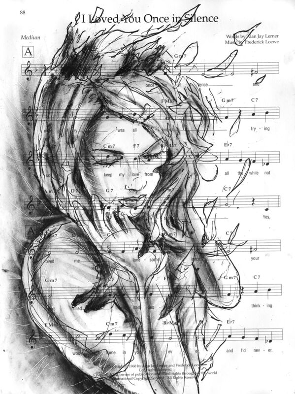 As memories linger – Robert Lebsack, Mixed Media on Paper