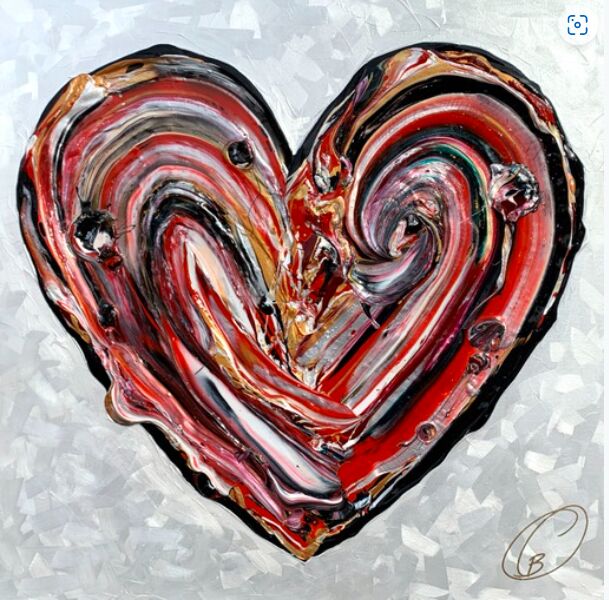 Happily Ever Stars – Cynthia Coulombe-Bégin, Acryl auf Leinwand