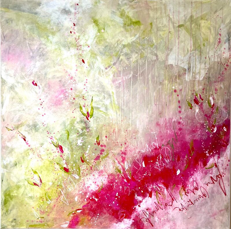 Spring 2 – Sara Capretti, Mixed Media on Canvas