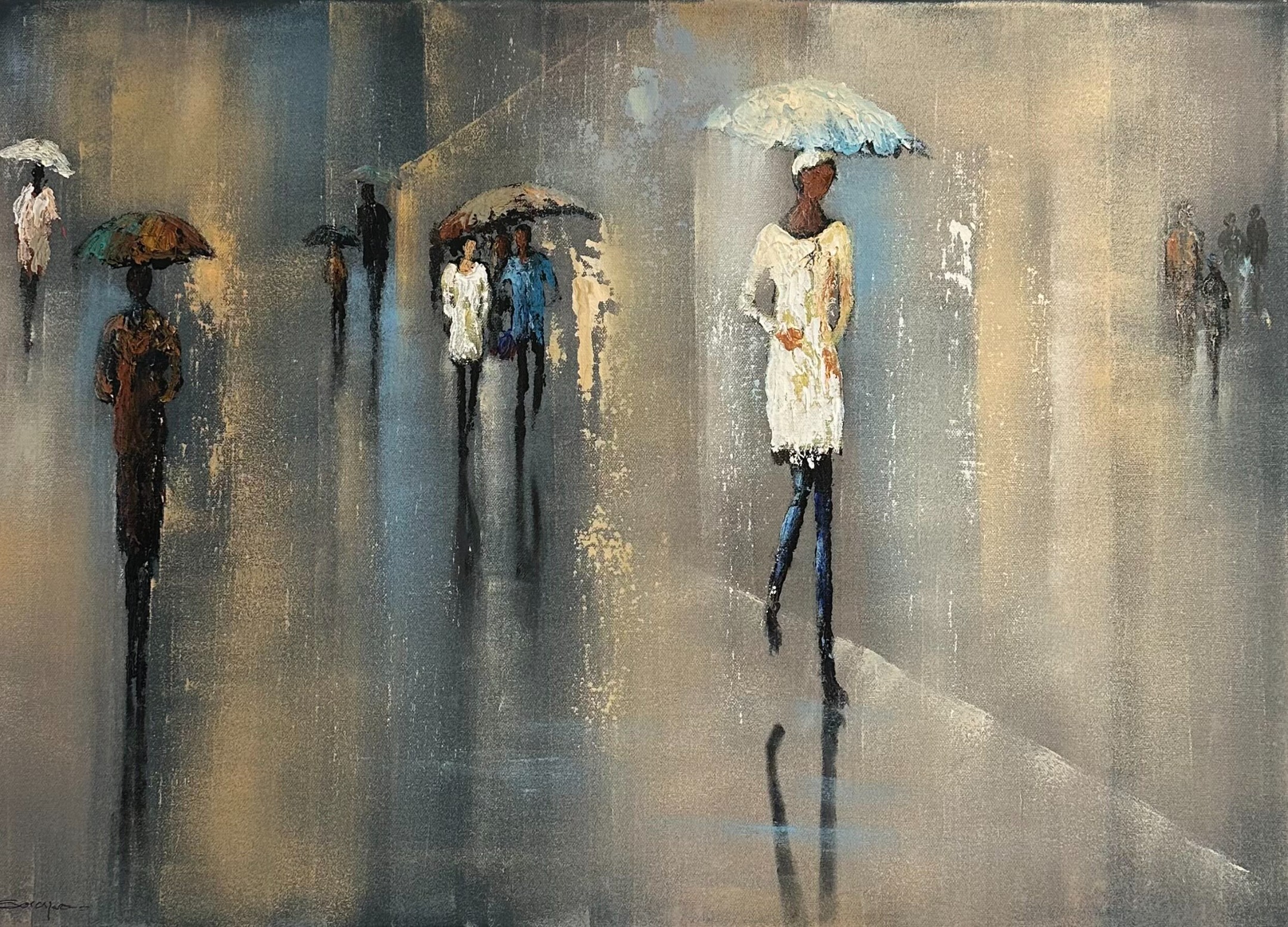 Soraya Louyeh: Rainy day in the City 2