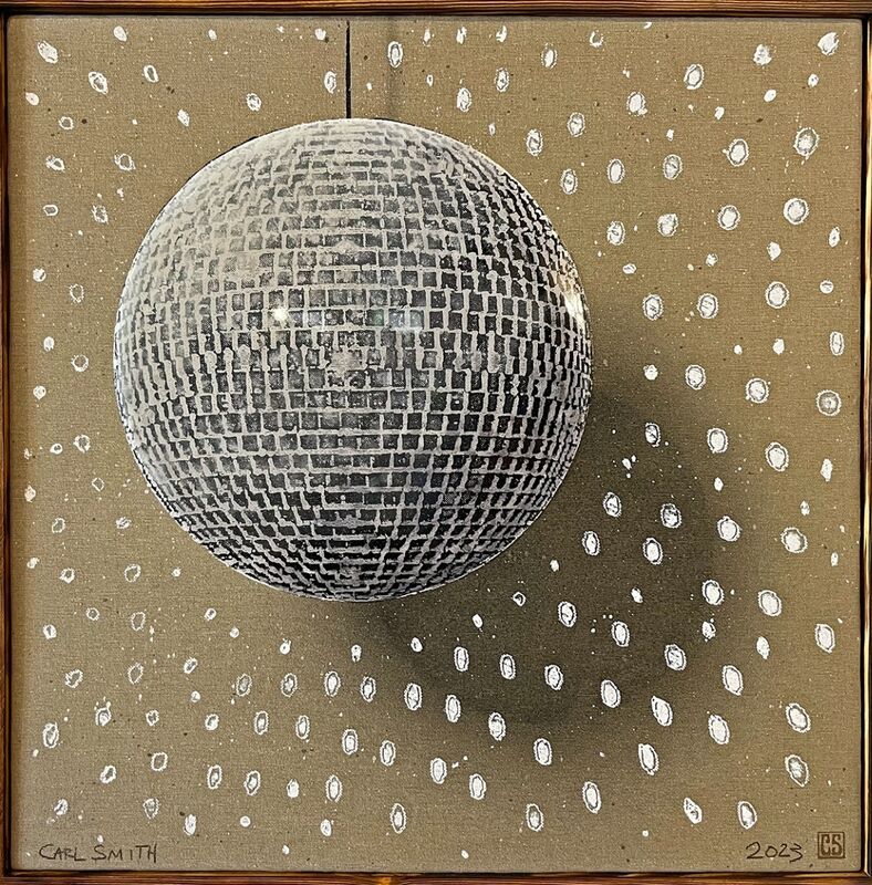 Mirage – Carl Smith, Mixed technique on Linen, Resin