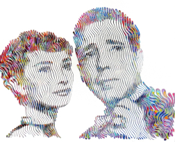 Virginie Schroeder: Audrey Hepburn and Humphrey Bogart