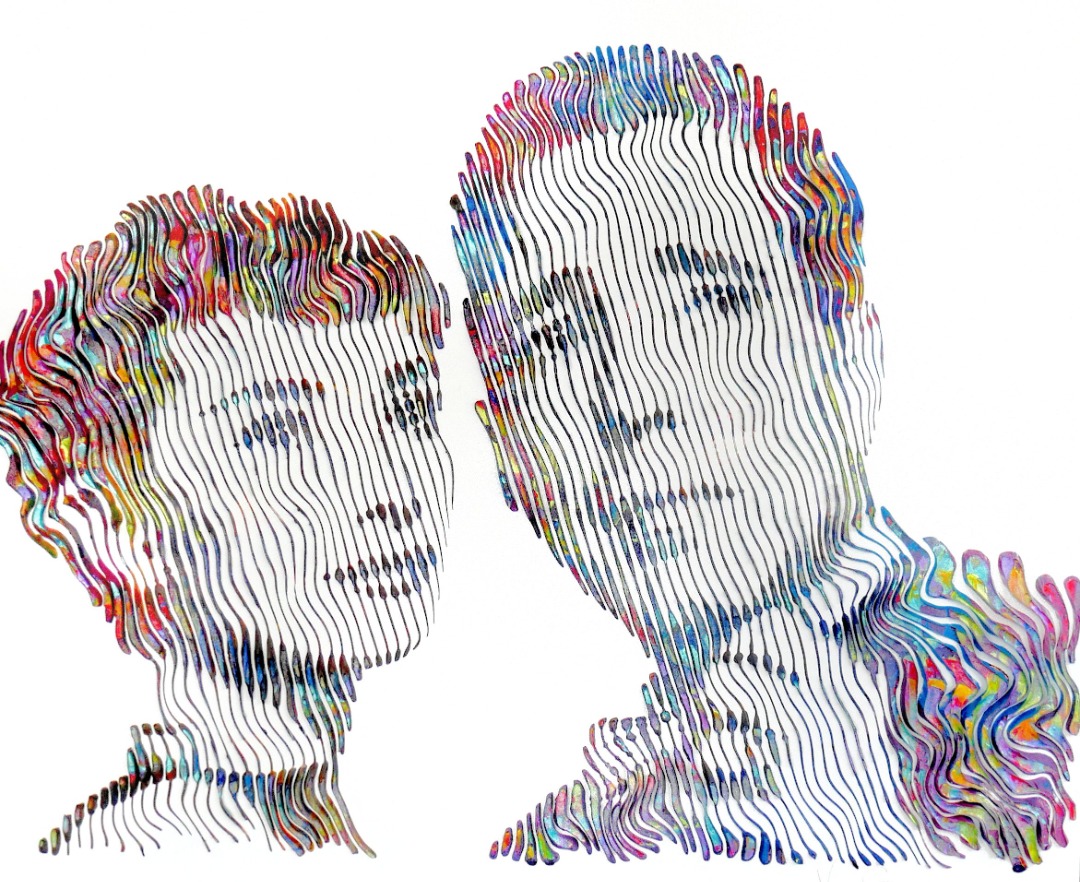 Virginie Schroeder: Audrey Hepburn and Humphrey Bogart