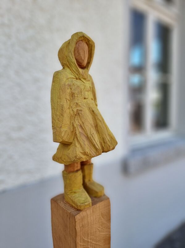 Protected – Karin Hofer, Oil on cedar wood