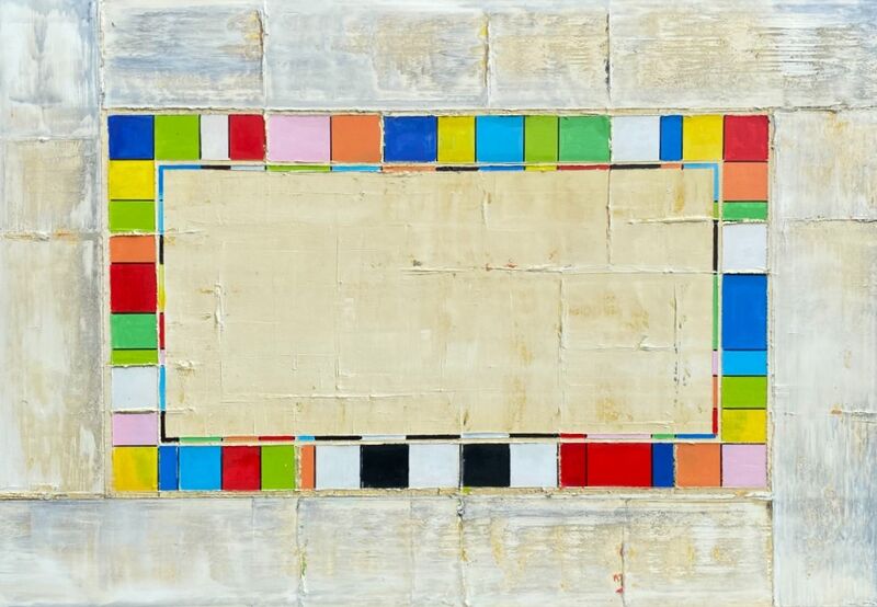 Colour Board – Petra Rös-Nickel, Oil on canvas