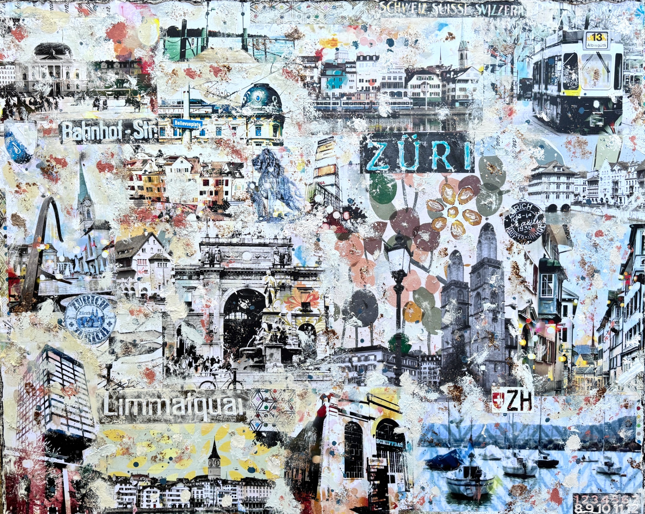 ZH Collag - Züri Mood – Marion Duschletta