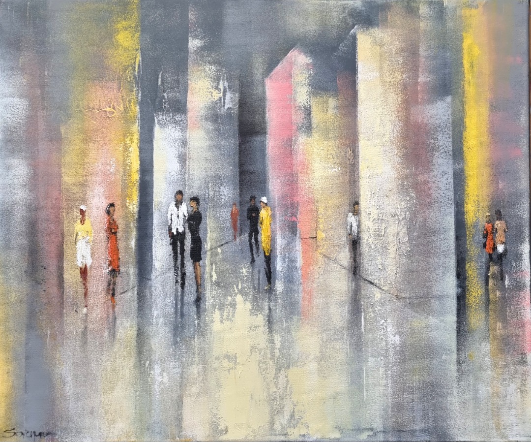 City at Night – Soraya Louyeh