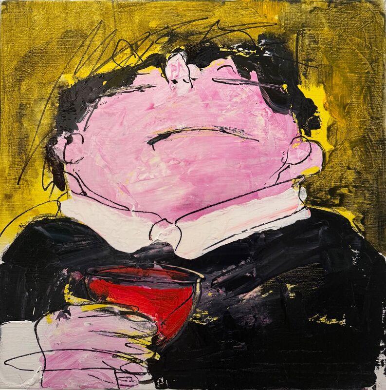 Martin – Gerdine Duijsens, Acryl auf Leinwand