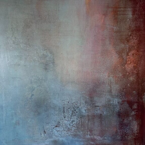 Spur vom Licht – Evelyn Dönicke, Acryl auf Leinwand