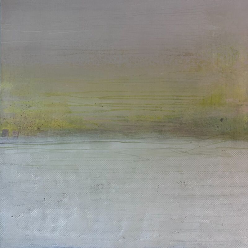 Leises Dazwischen – Evelyn Dönicke, Acryl auf Leinwand