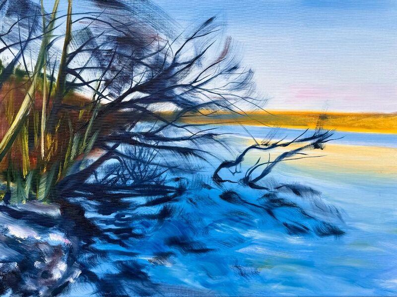 Silence X – Bettina Mauel, Oil on Canvas