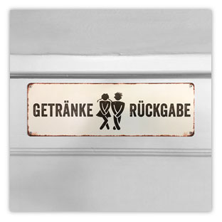 Getränke Rückgabe 001 – Hartmut Kaiser