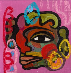 Valerie Etitinwo: Half face