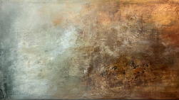 Macchiato – Evelyn Dönicke, Acryl auf Leinwand