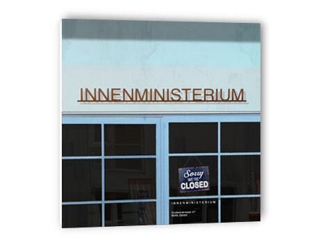 Innenministerium Zürich 002 – Hartmut Kaiser, Fotografie mit Magnet