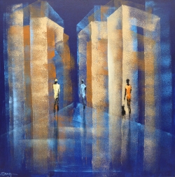 Soraya Louyeh: New Blue City Nr.2