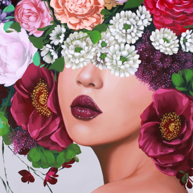 Sally K: Plum Peony