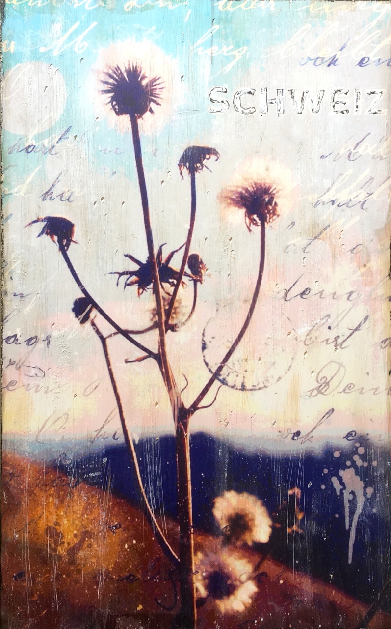 Schweiz-Serie “Natur” auf Holz – Marion Duschletta