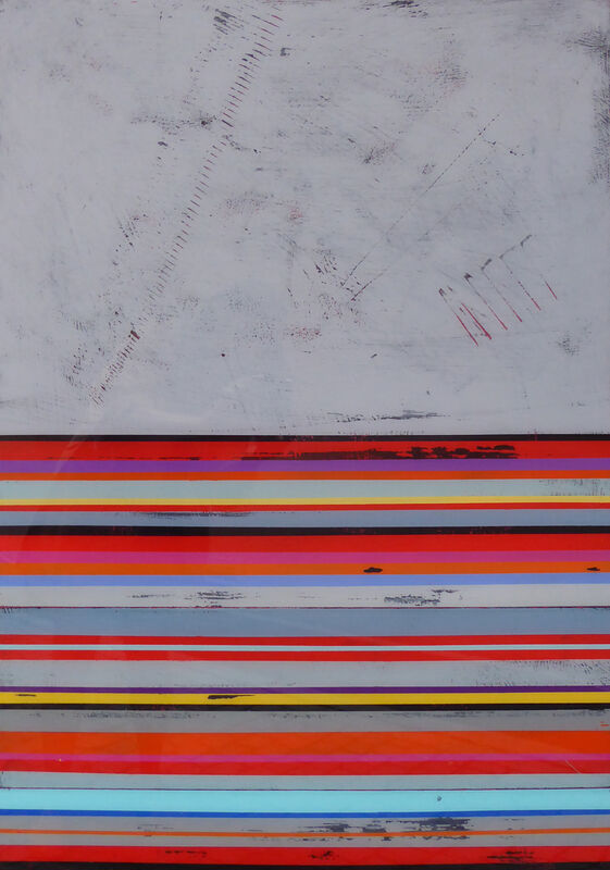 Surf's up – Ricky Hunt, Resin auf Holz