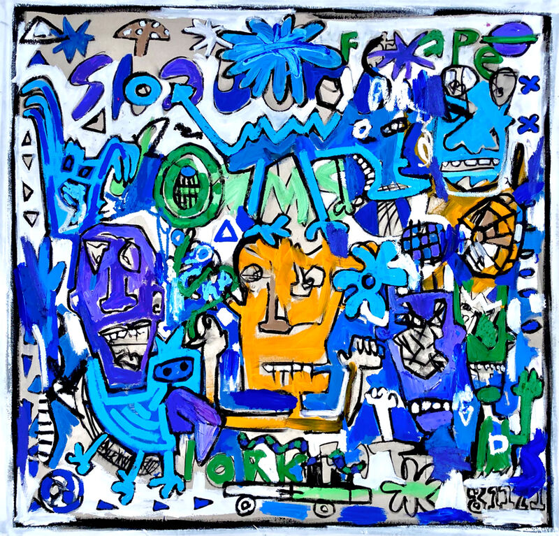 Truffle Hunter – Jonas Fisch, Acrylic on Canvas