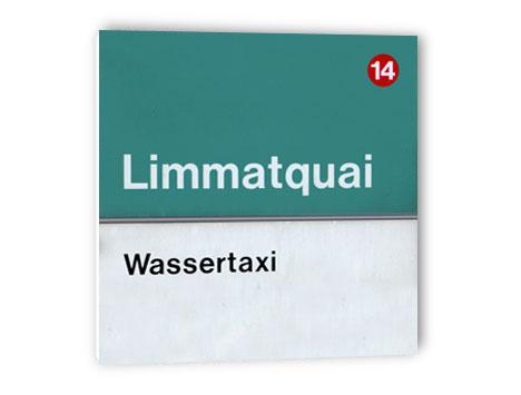 Hartmut Kaiser: Wassertaxi Limmatquai 001