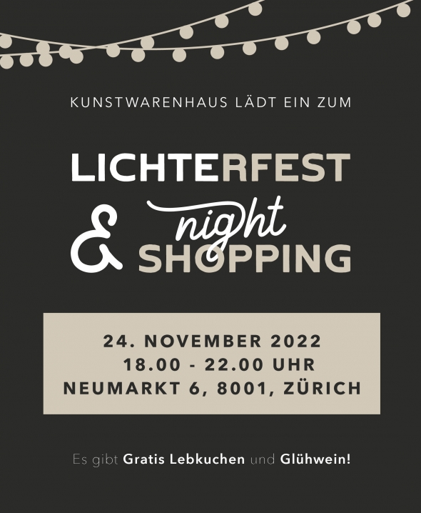 Lichterfest & Nightshopping: November 24, 2022 - November 24, 2022