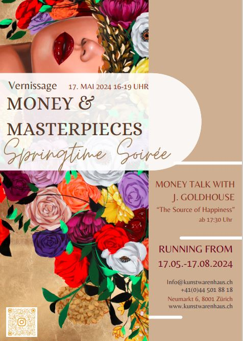 Vernissage: MONEY & MASTERPIECES: May 1, 2024 - November 1, 2024